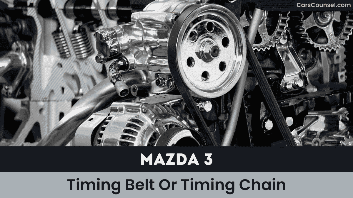 Mazda Timing Belt Or Timing Chain