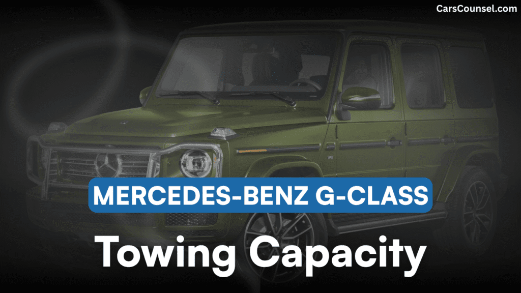 Mercedes Benz G Class Towing Capacity