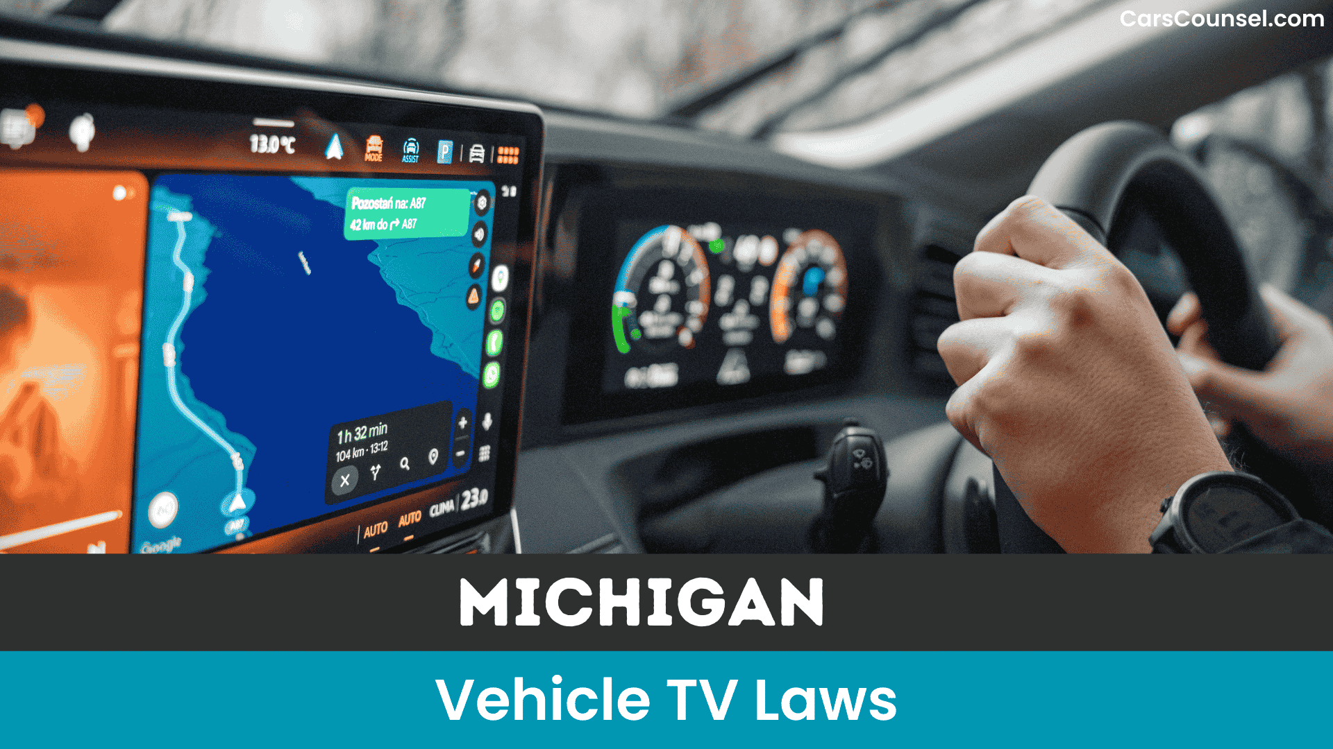 Michigan Vehicle TV Laws