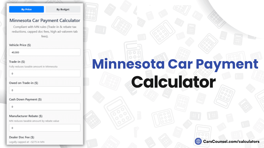Minnesota Car Payment Calculator