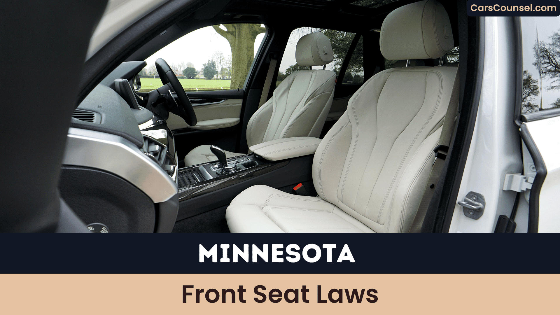 Minnesota Front Seat Law