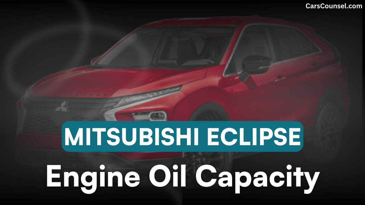 Mitsubishi Eclipse Car Engine Oil Capacity