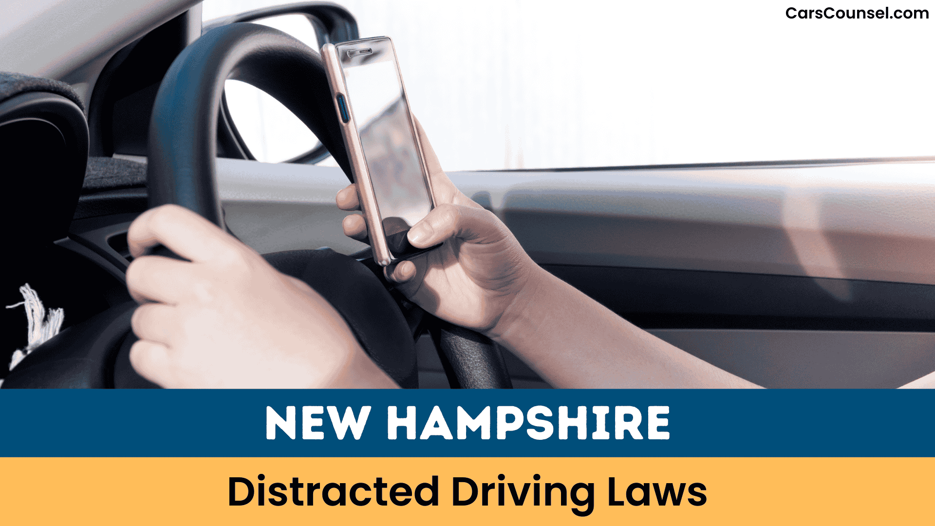New Hampshire Distracted Driving Laws