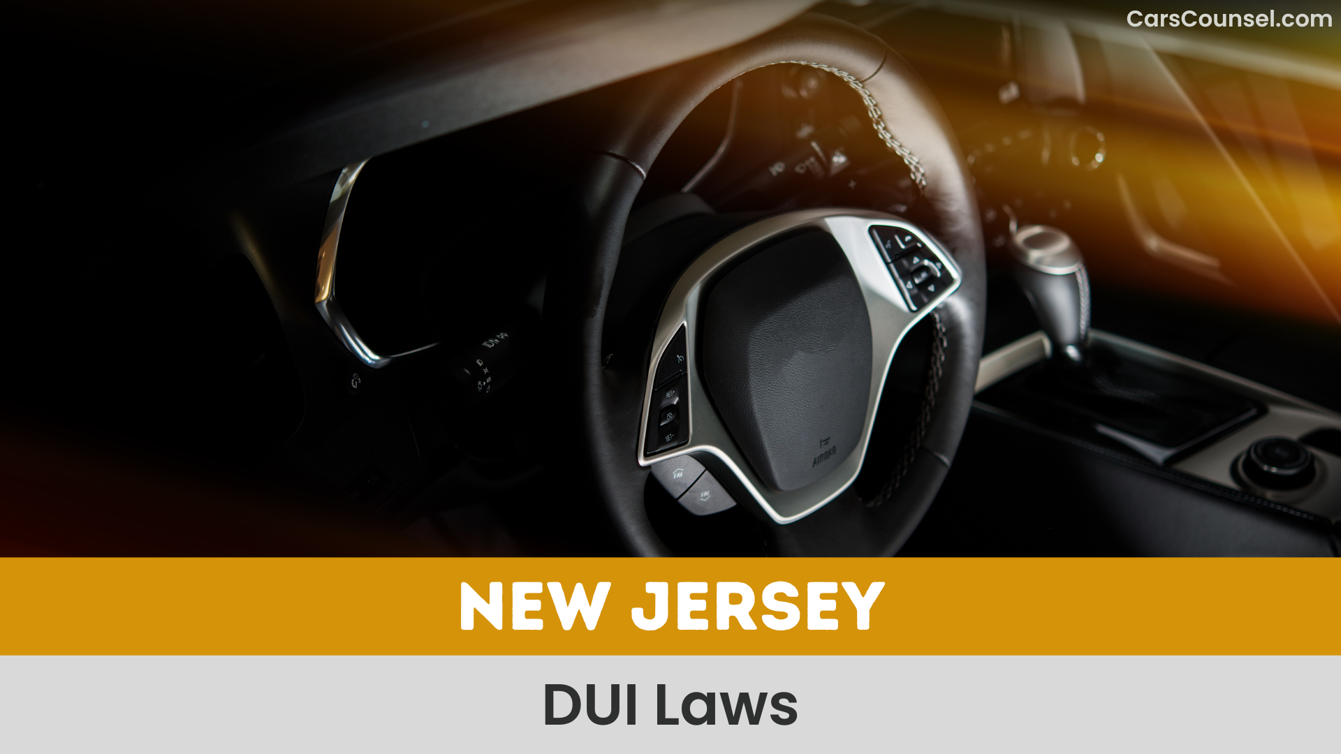 New Jersey DUI Laws