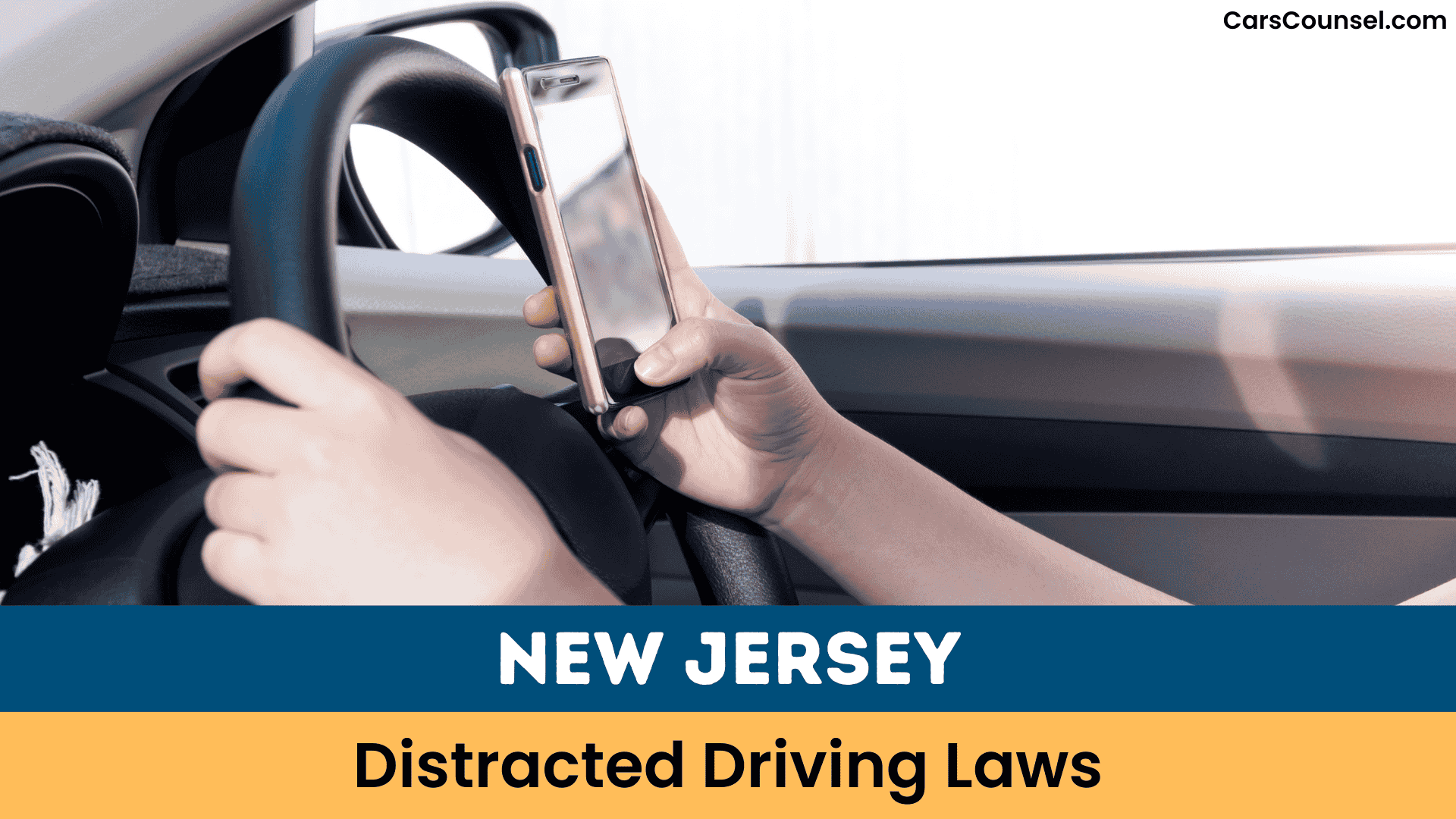 New Jersey Distracted Driving Laws
