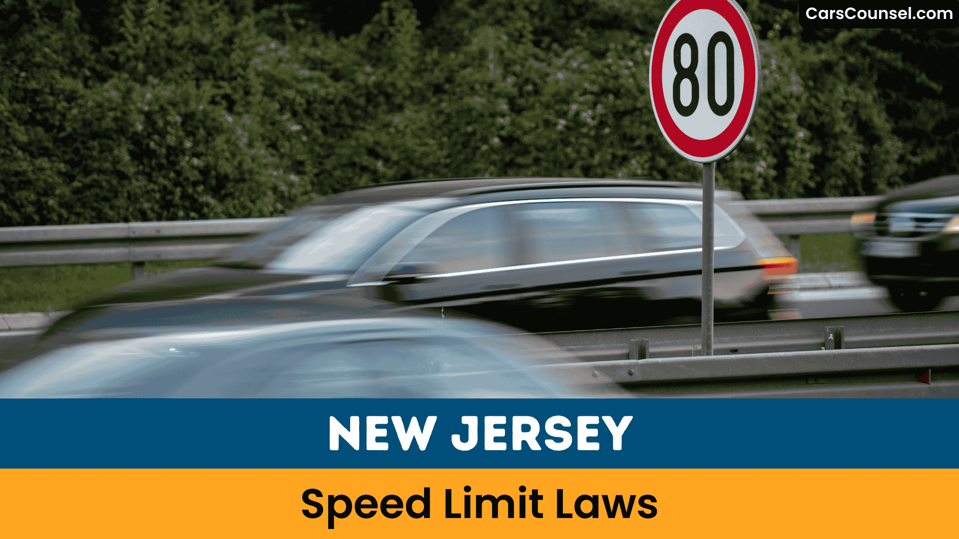 New Jersey Speed Limit Laws