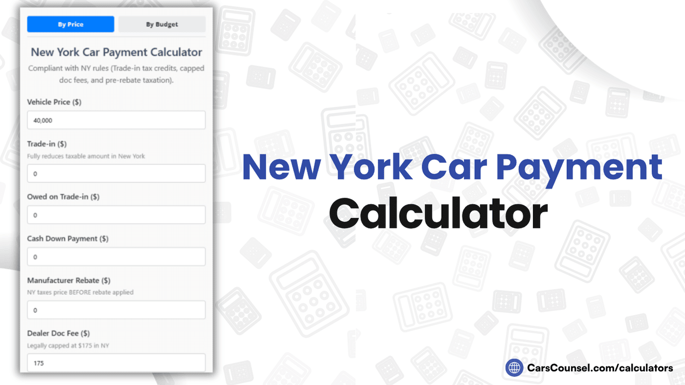 New York Car Payment Calculator