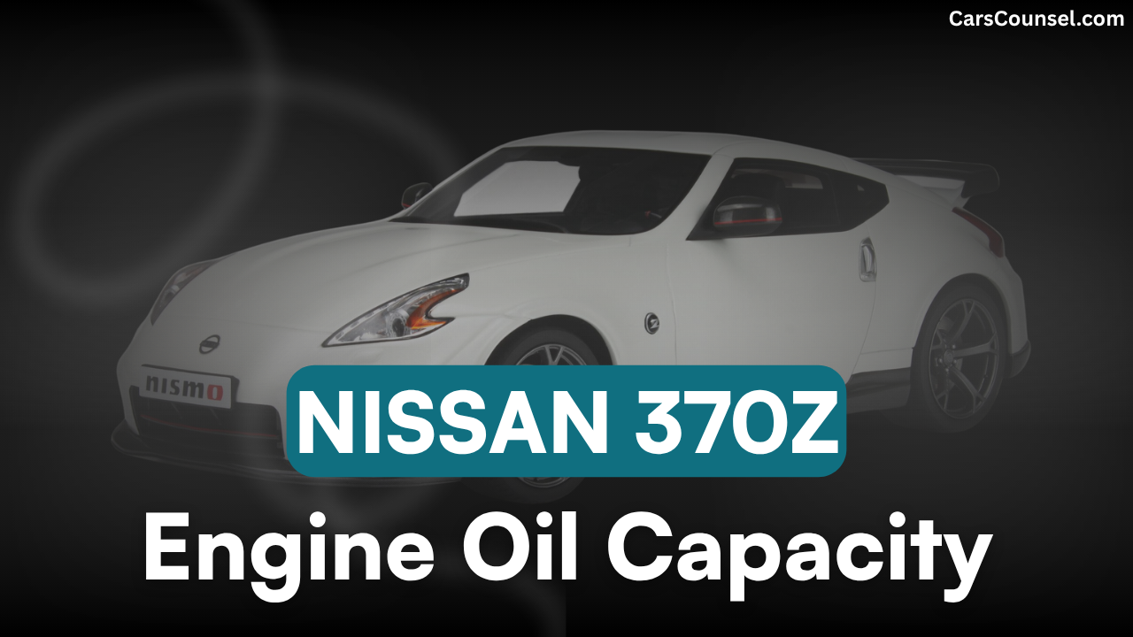 Nissan Z Oil Capacity
