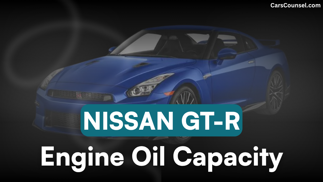 Nissan GT R Engine Oil Capacity