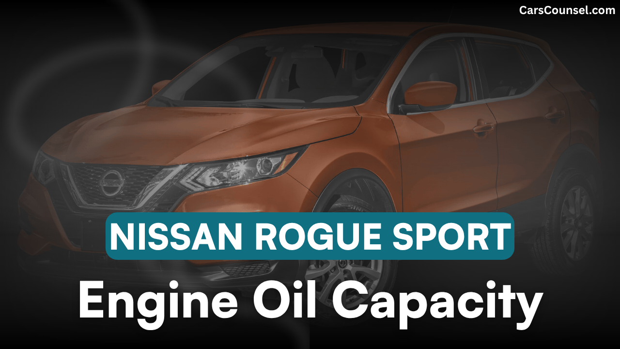 Nissan Rogue Sport Oil Capacity