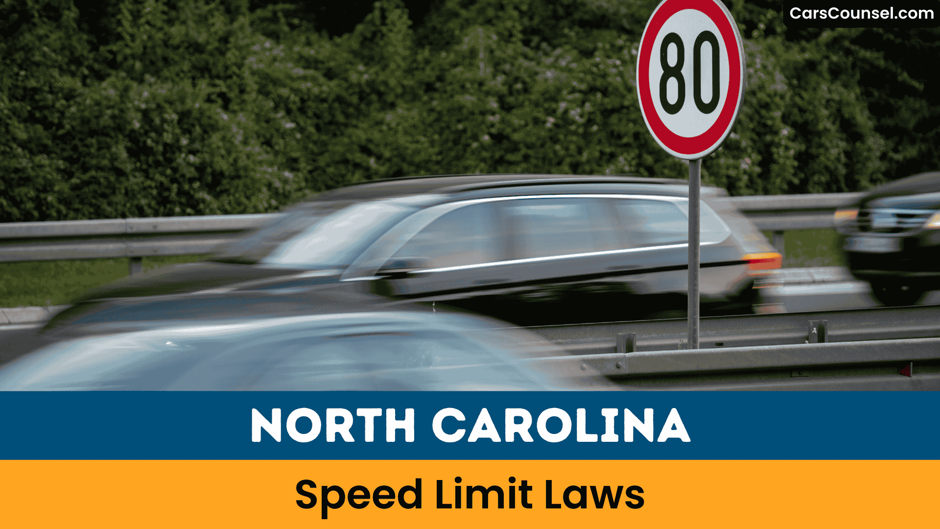 North Carolina Speed Limit Laws