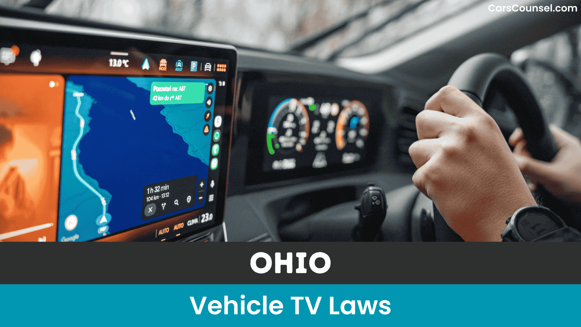 Ohio Vehicle TV Laws