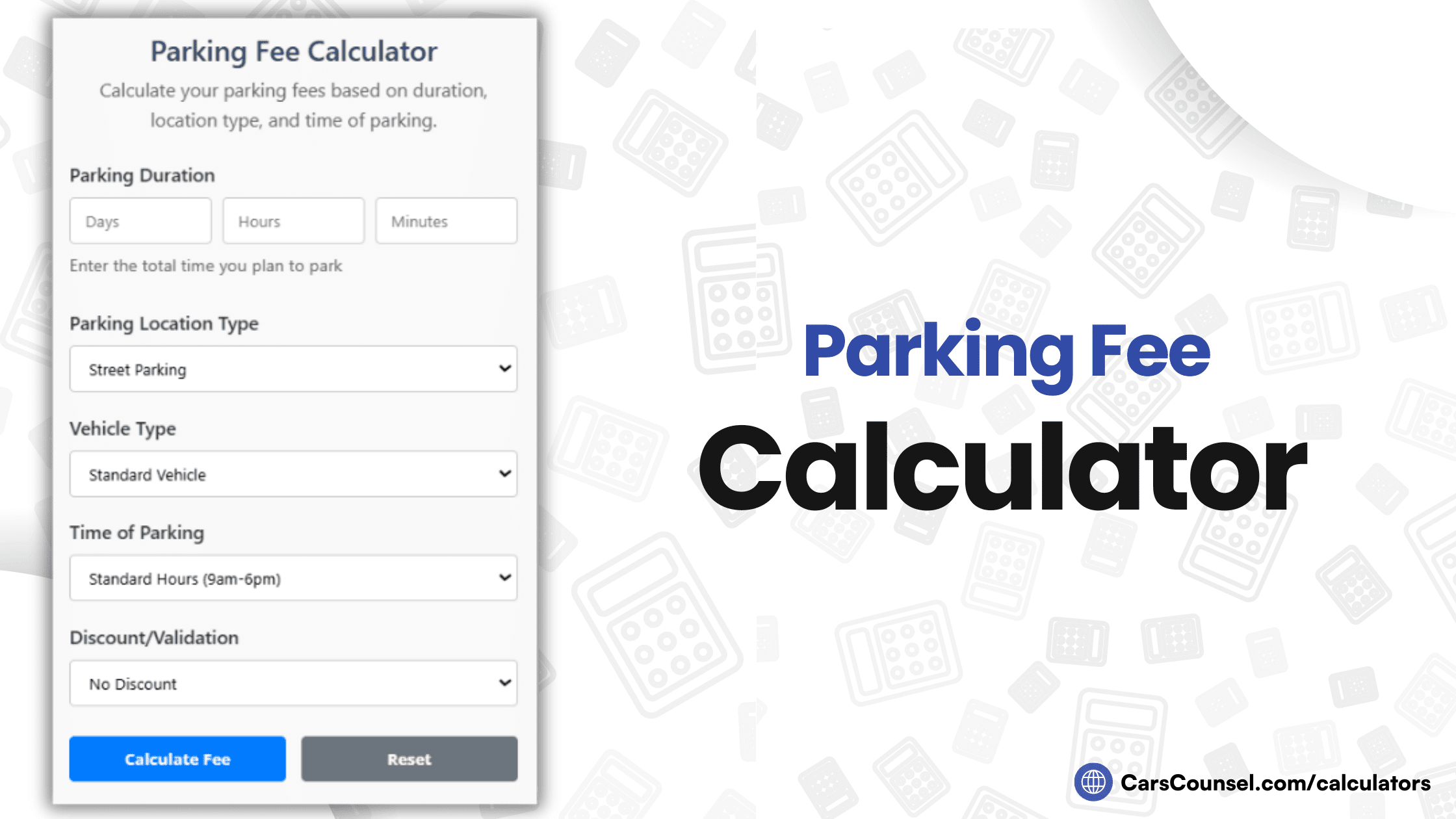 Parking Fee Calculator