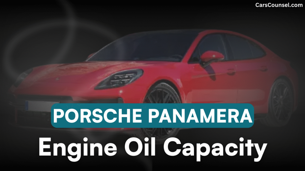 Porsche Panamera Cross Oil Capacity