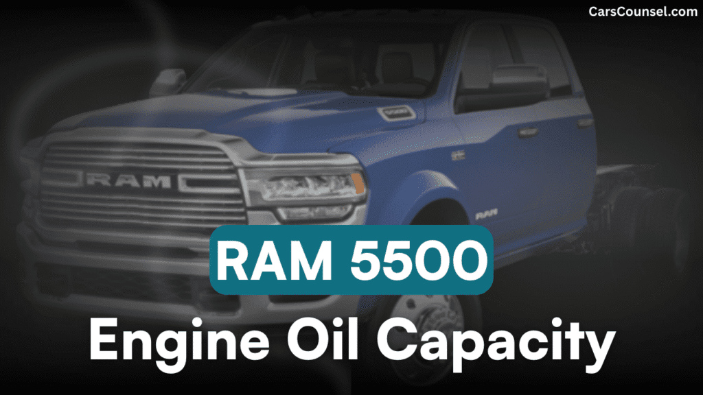 Ram Car Engine Oil Capacity