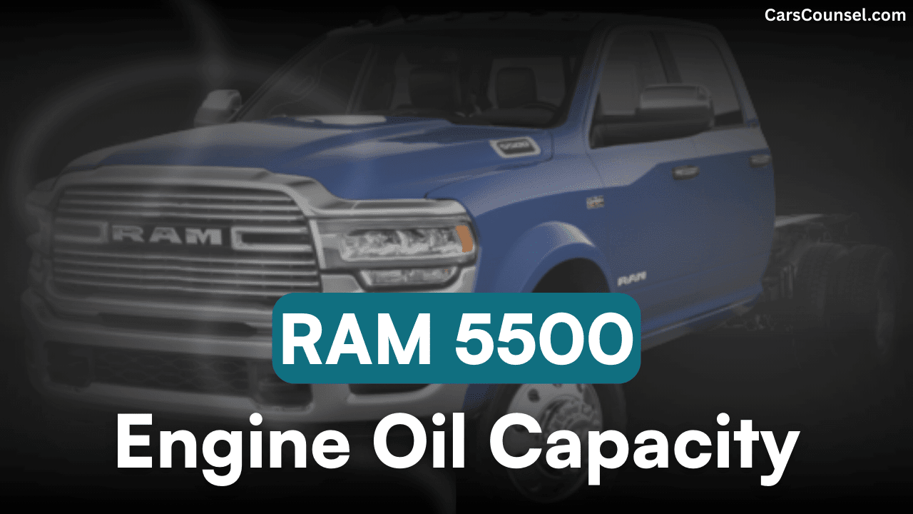 Ram Car Engine Oil Capacity