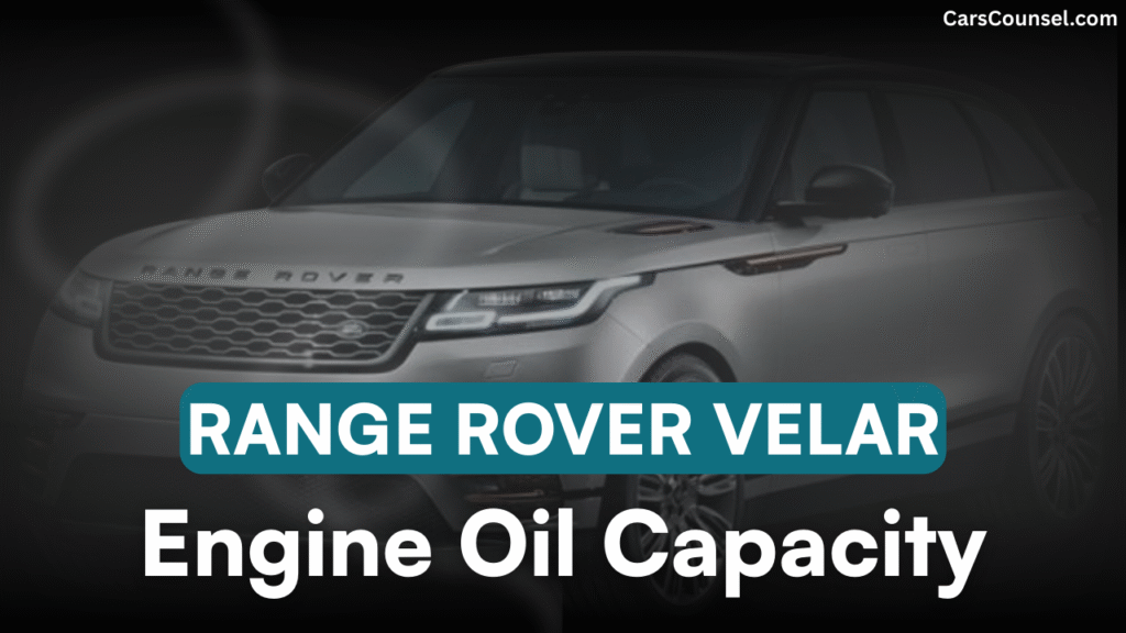 Range Rover Velar Cross Oil Capacity