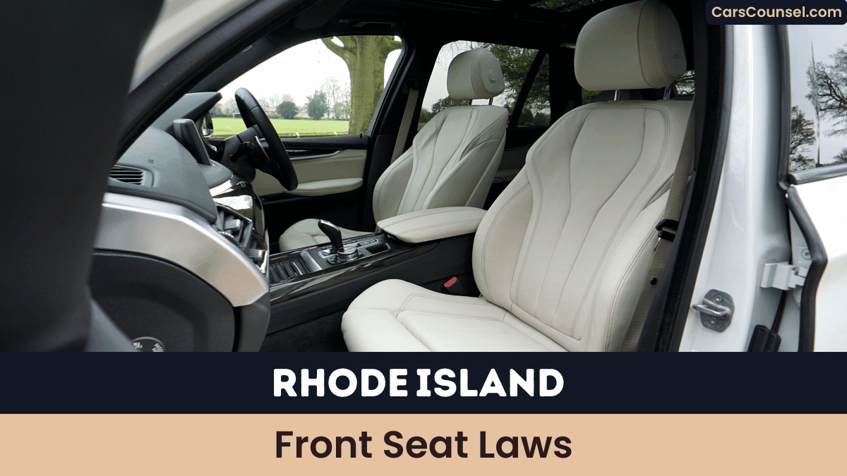 Rhode Island Front Seat Law