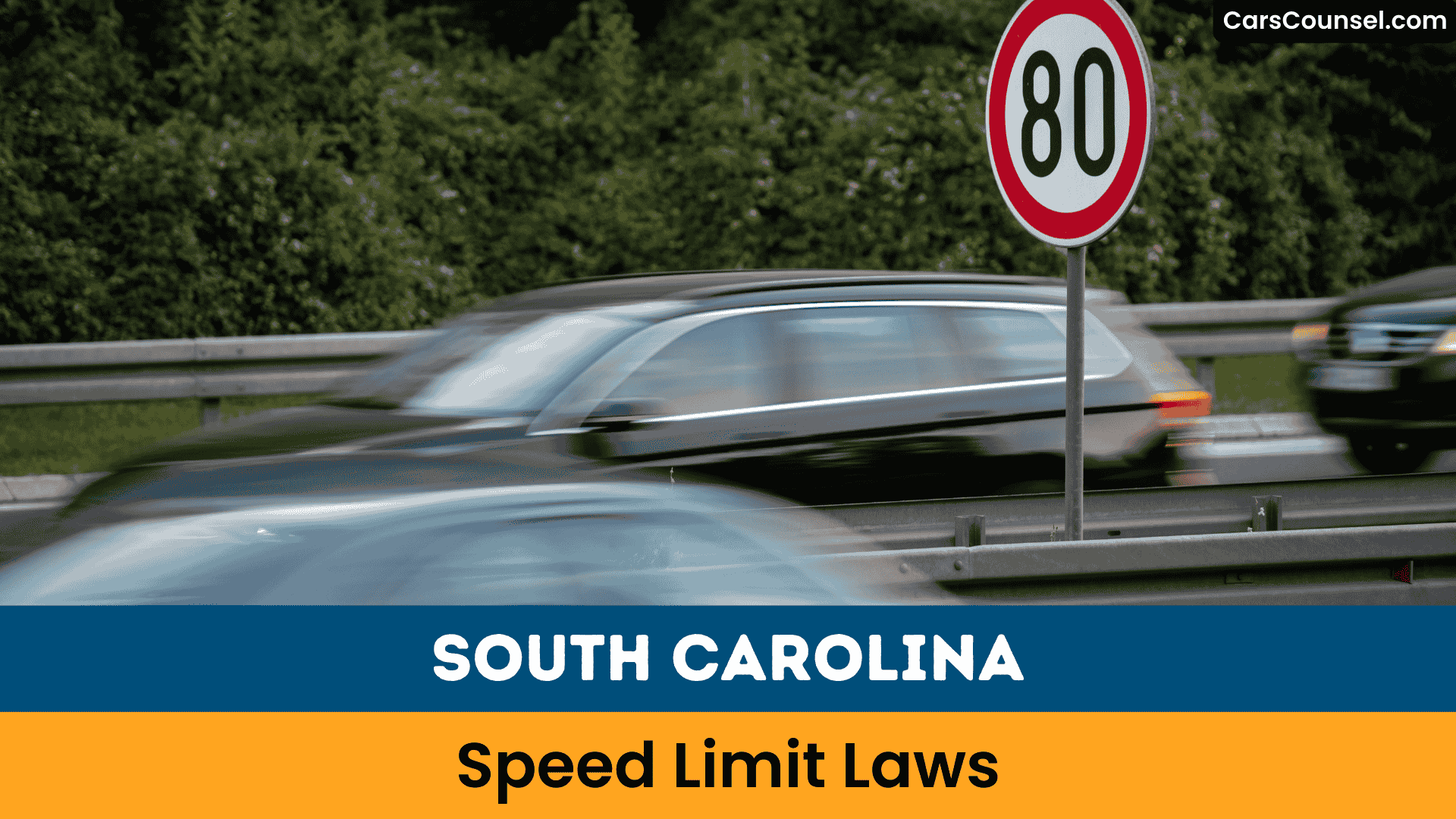 South Carolina Speed Limit Laws