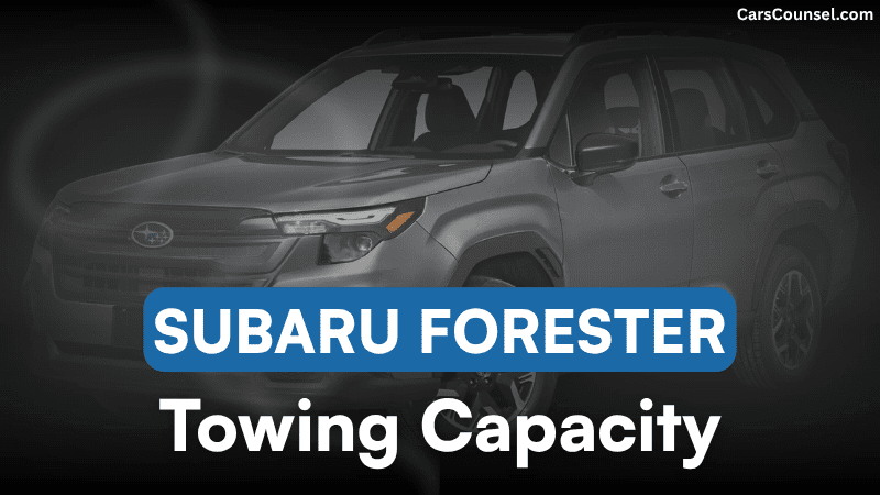 Subaru Forester Towing Capacity
