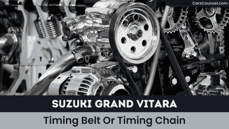Suzuki Grand Vitara Timing Belt Or Timing Chain