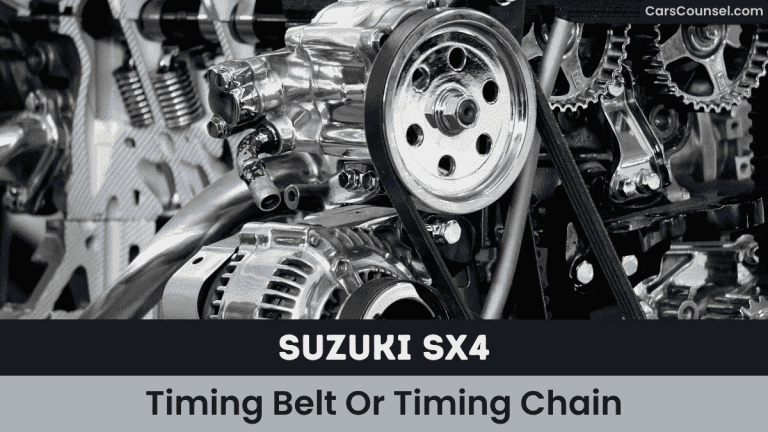 Suzuki SX4 Timing Belt Or Timing Chain