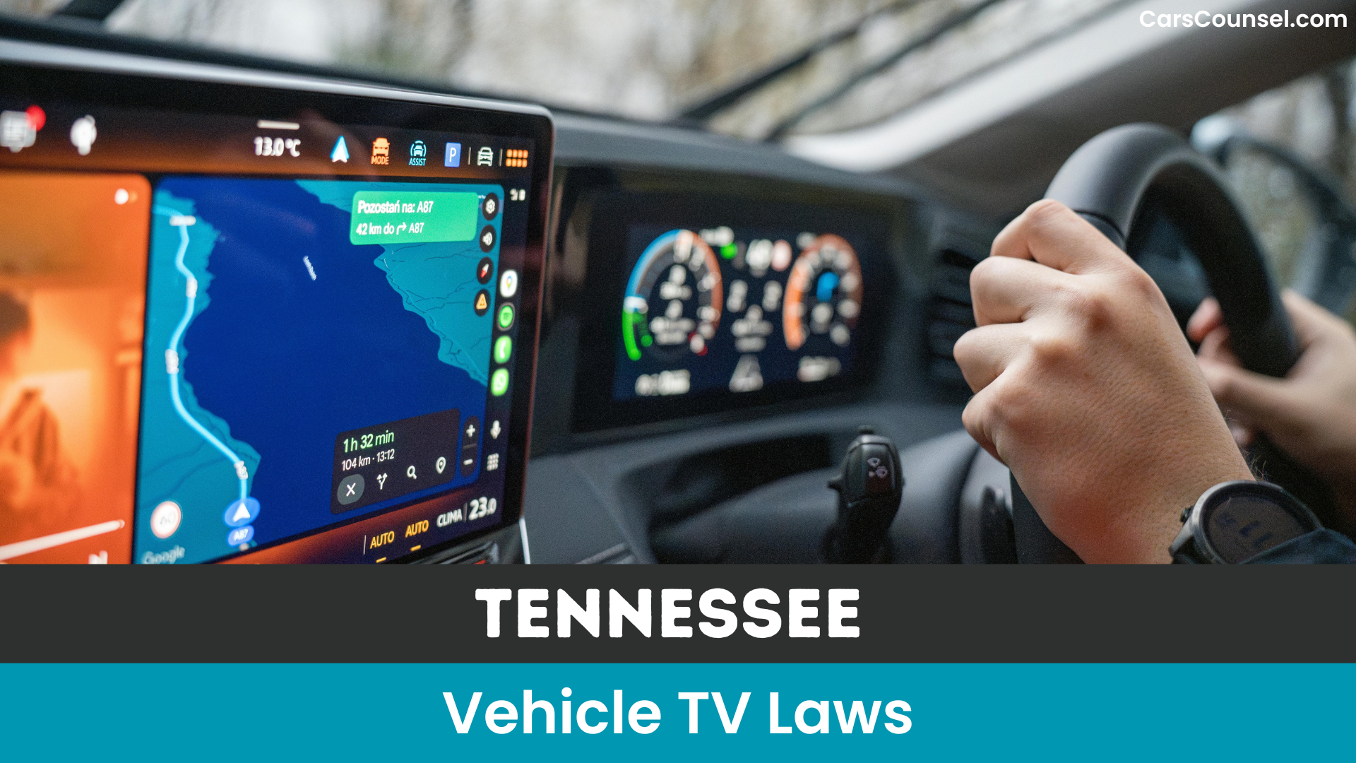 Tennessee Vehicle TV Laws