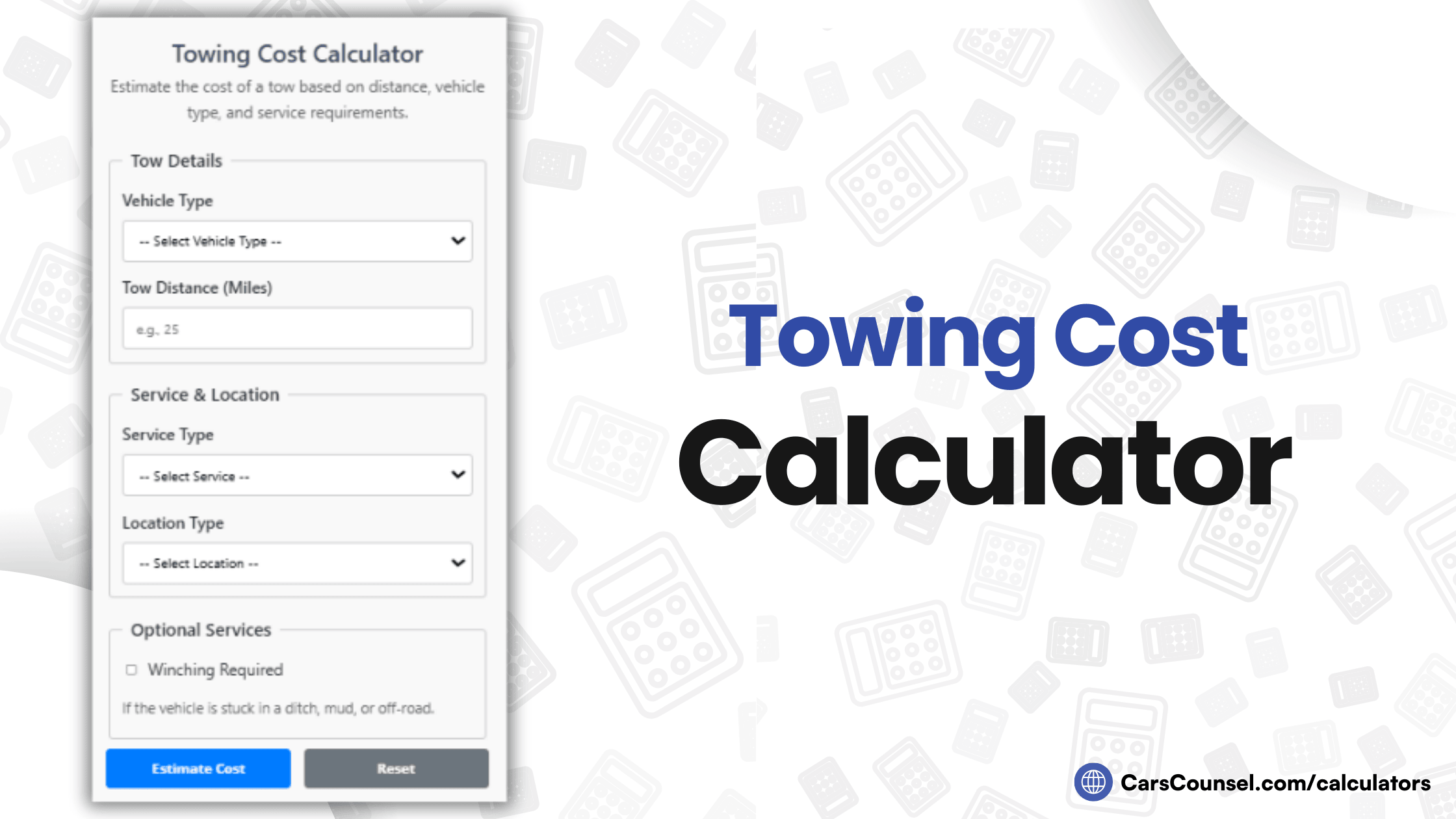 Towing Cost Calculator
