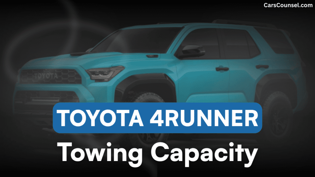 Toyota Runner Towing Capacity
