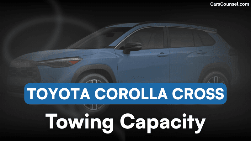 Toyota Corolla Cross Towing Capacity