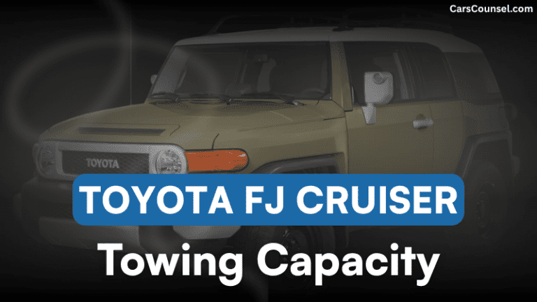Tow Capacity Toyota Fj Cruiser