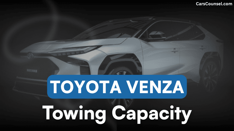 Toyota Venza Towing Capacity