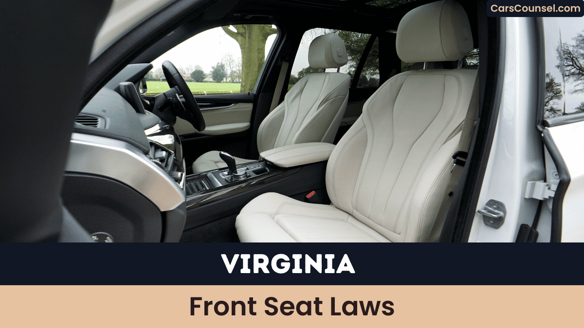 Virginia Front Seat Law