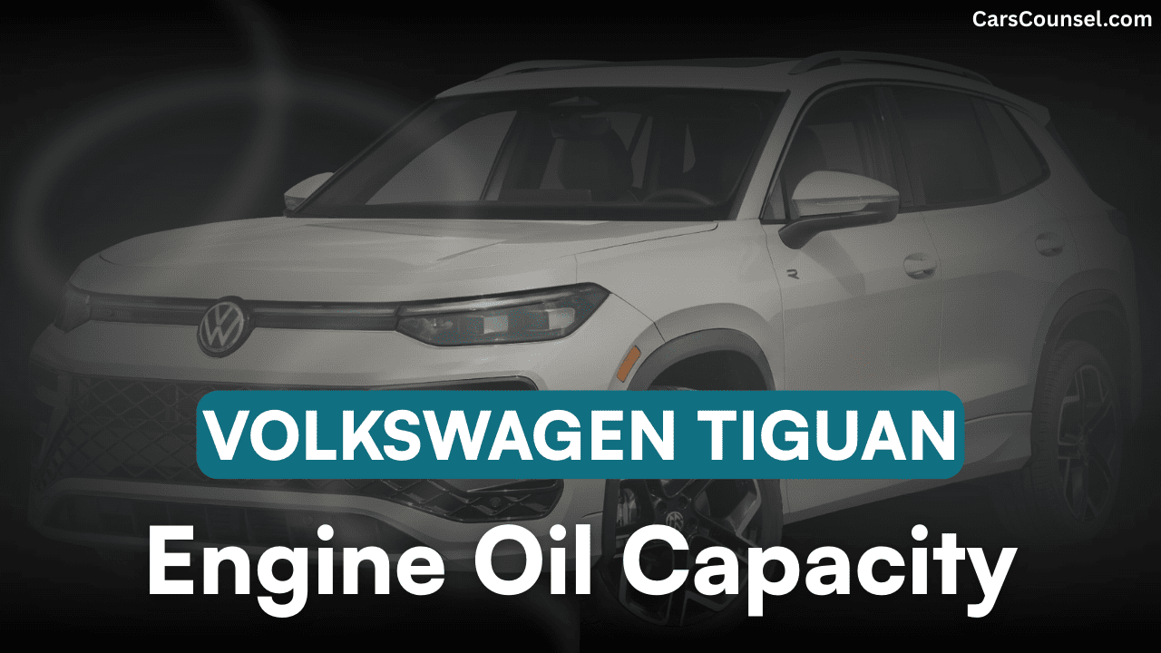 Volkswagen Tiguan Car Engine Oil Capacity