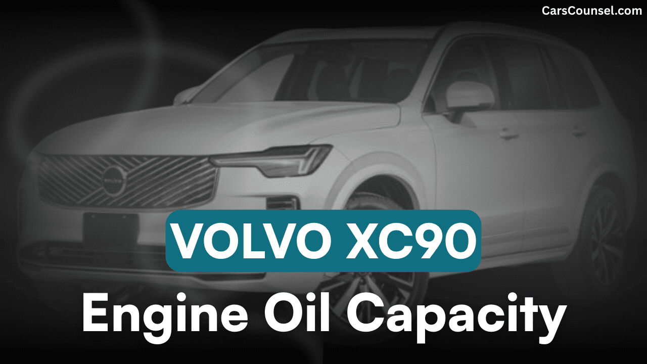 Volvo XC90 Car Engine Oil Capacity