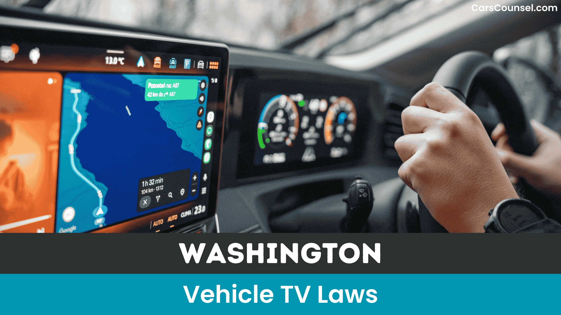 Washington Vehicle TV Laws